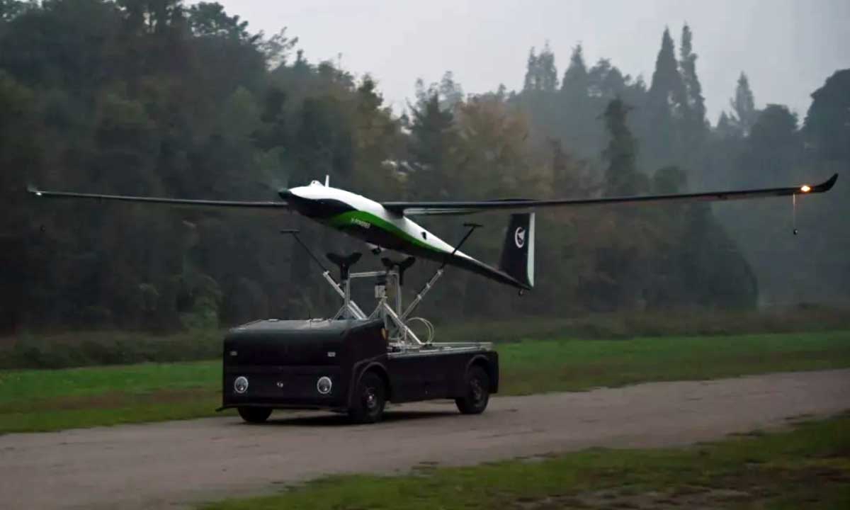 Ce drone à hydrogène chinois vole 30 heures sans interruption