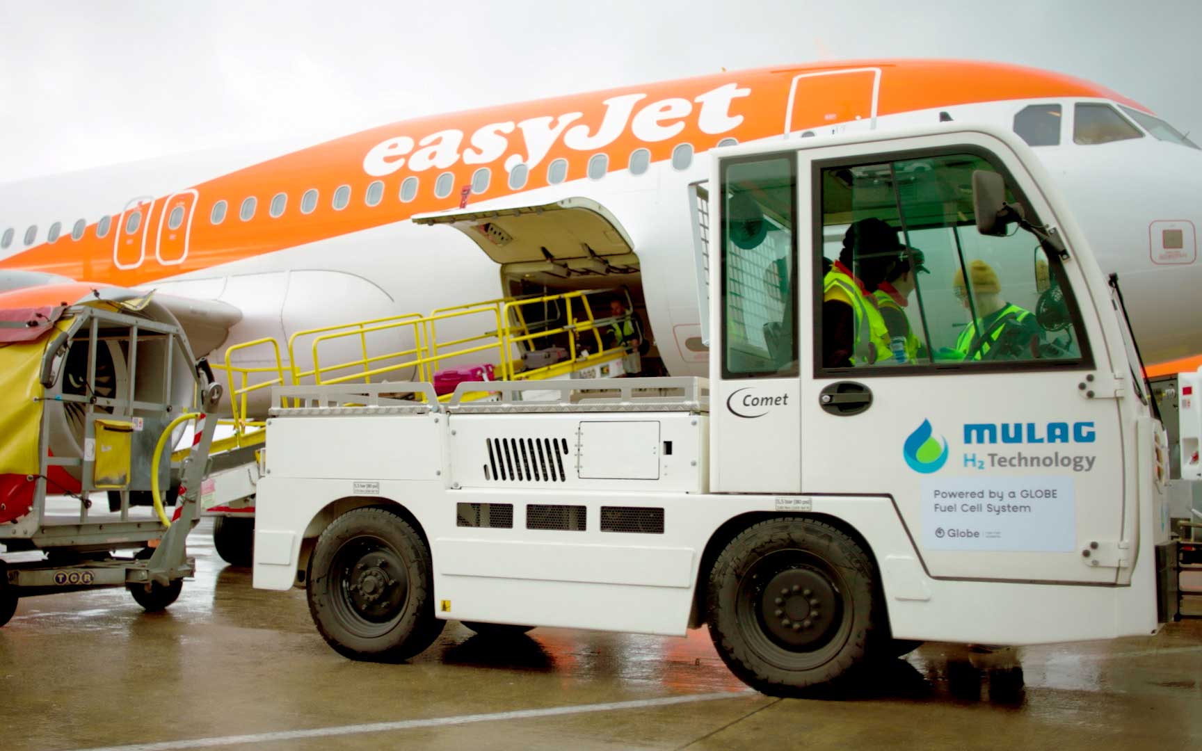 Easyjet mise sur l'hydrogène pour transporter vos bagages