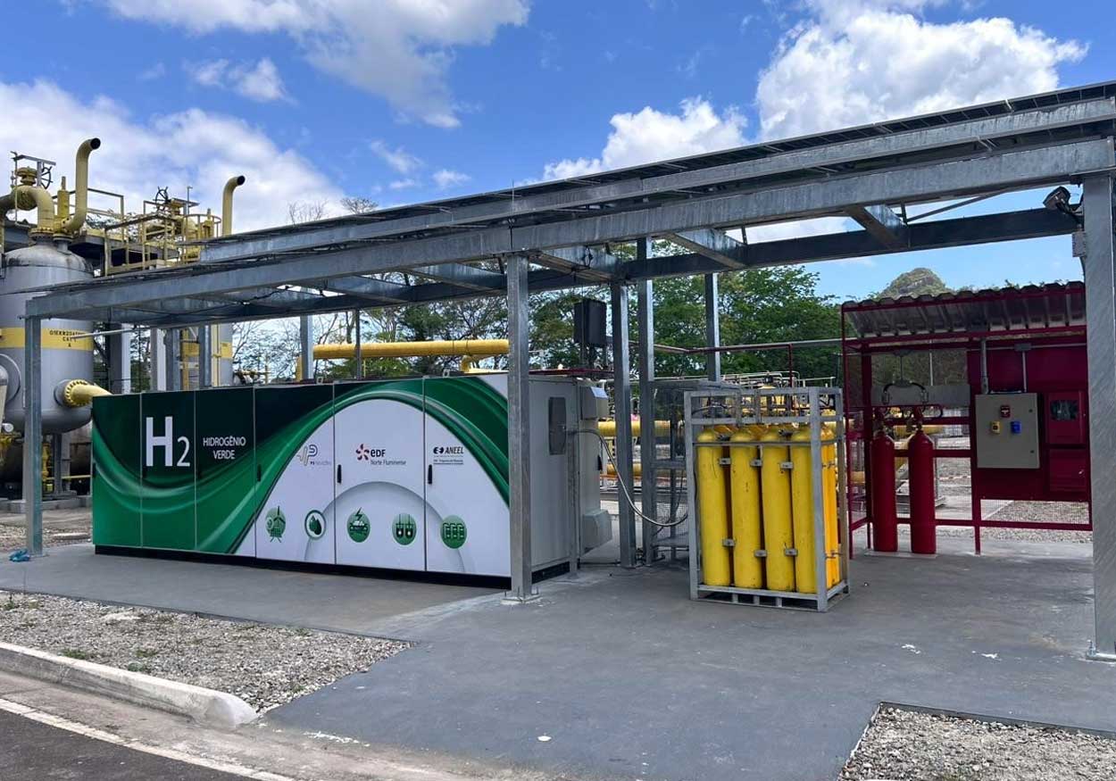 EDF lance sa premi&egrave;re usine d'hydrog&egrave;ne au Br&eacute;sil... avec du soleil et une dose de blockchain