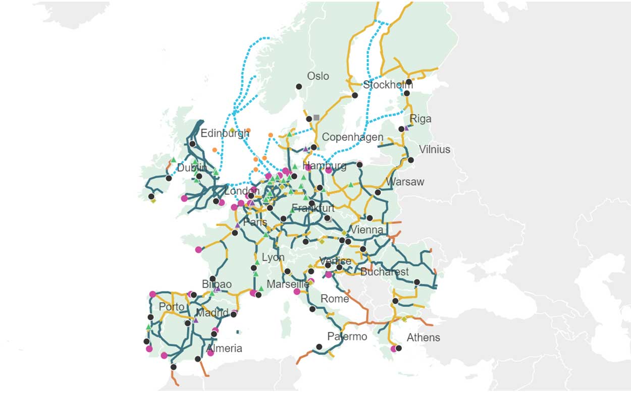 Réseaux hydrogène : l'EHB lance sa carte interactive