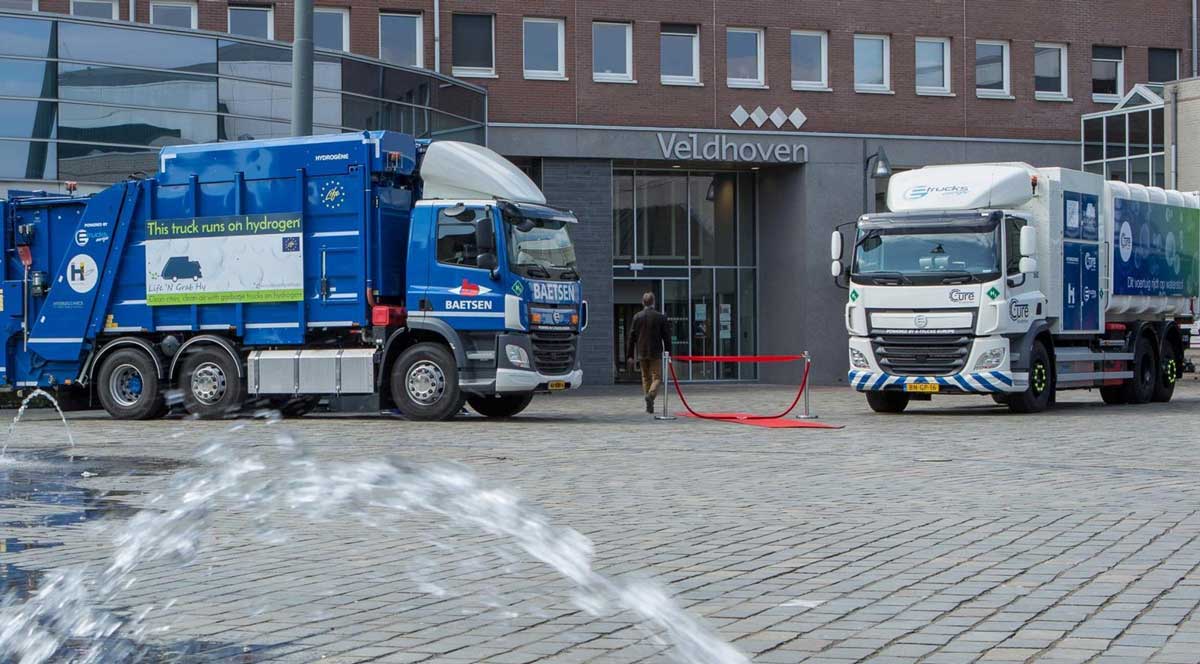 Aux Pays-Bas, Eindhoven teste ses premières bennes à ordures à hydrogène