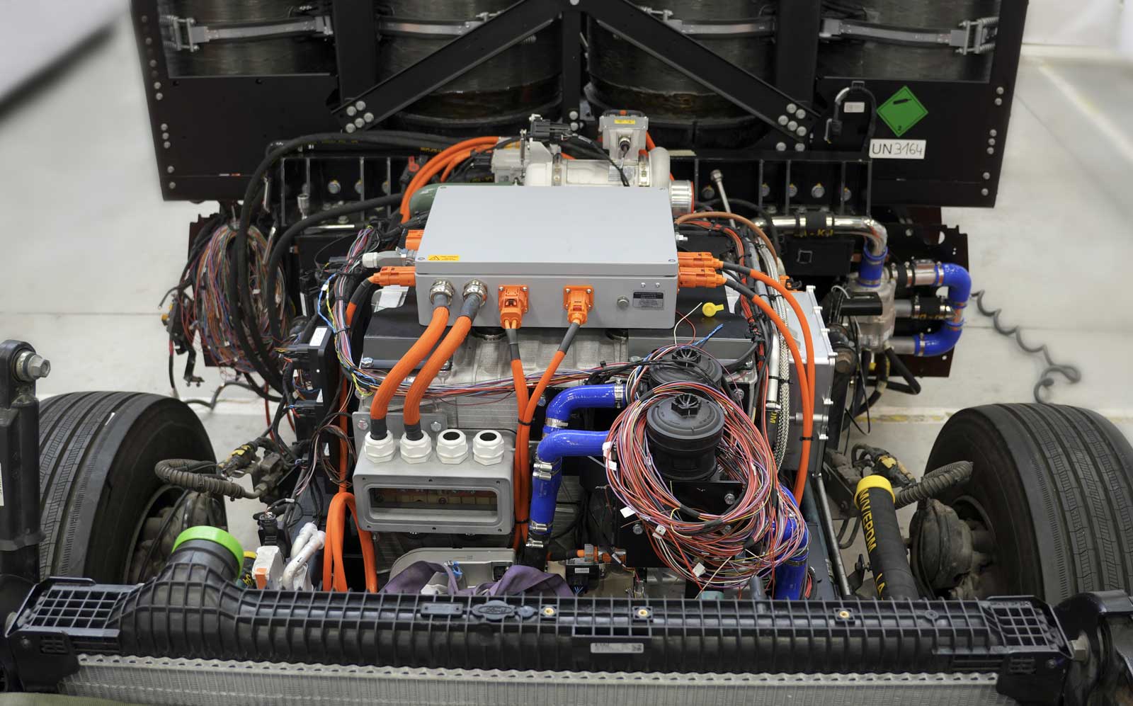Jusqu'&agrave; 360 kW... EKPO va tester sa pile hydrog&egrave;ne XXL sur un camion de 40 tonnes