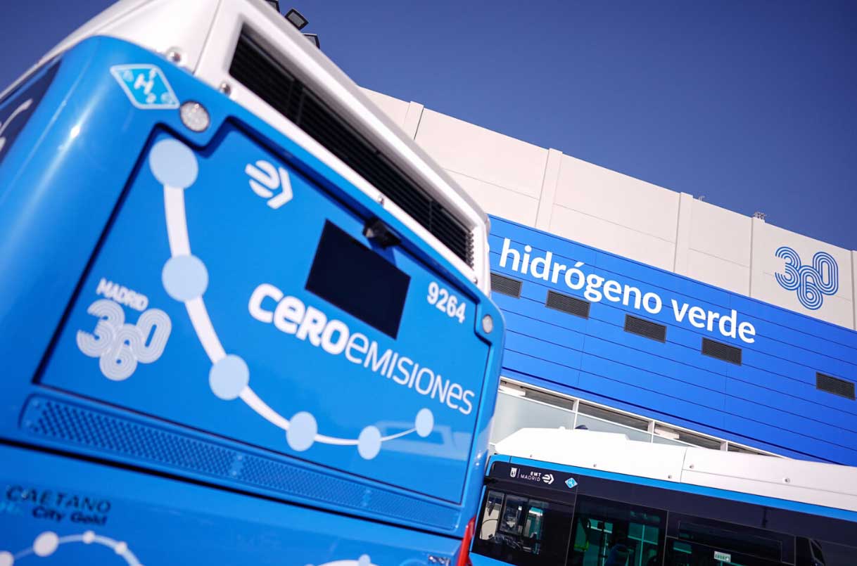 Madrid inaugure une station à hydrogène pour alimenter ses bus