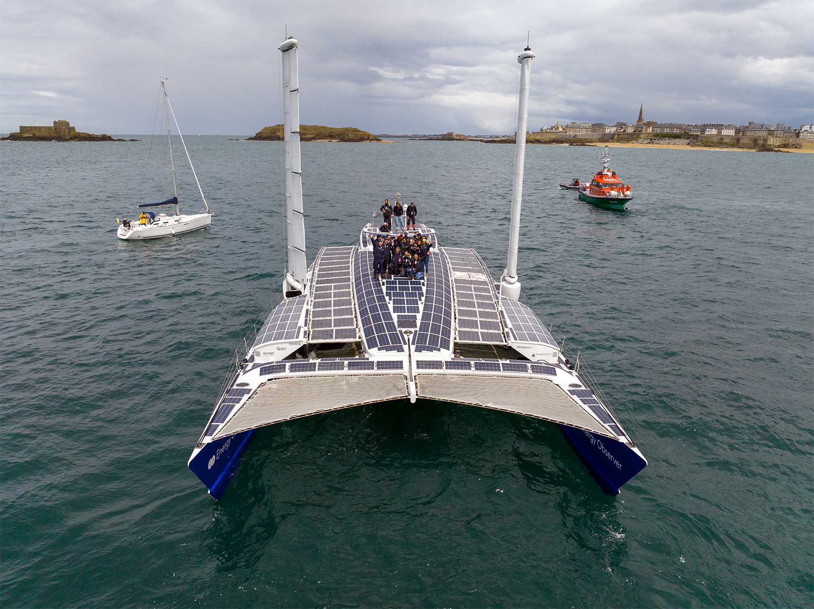Energy Observer : le navire-laboratoire à hydrogène boucle son odyssée de 7 ans