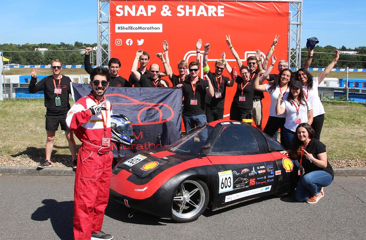 Eco-Marathon Shell : des étudiants lorrains en final avec leur véhicule hydrogène
