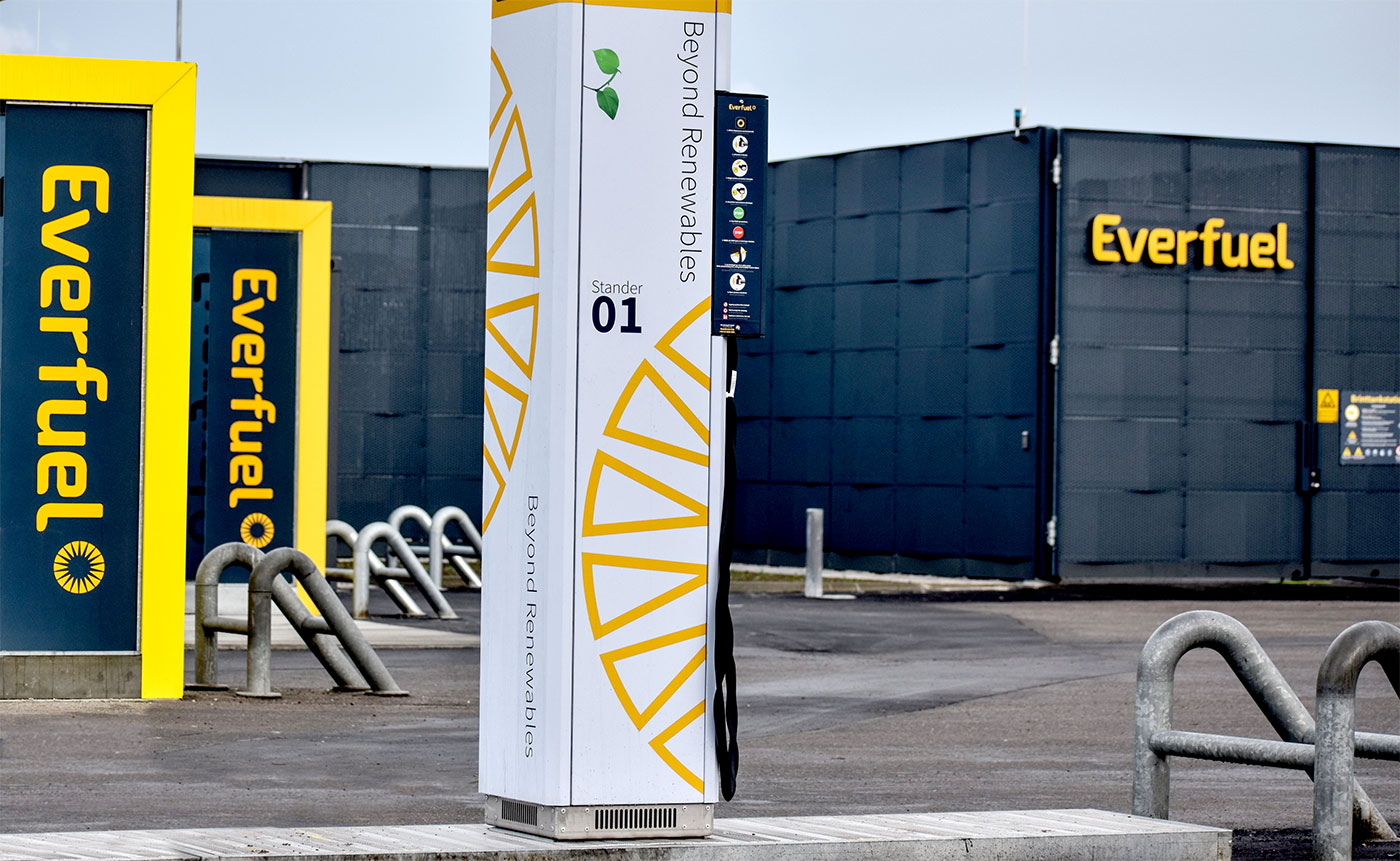 Station hydrogène : Everfuel décroche une grosse subvention