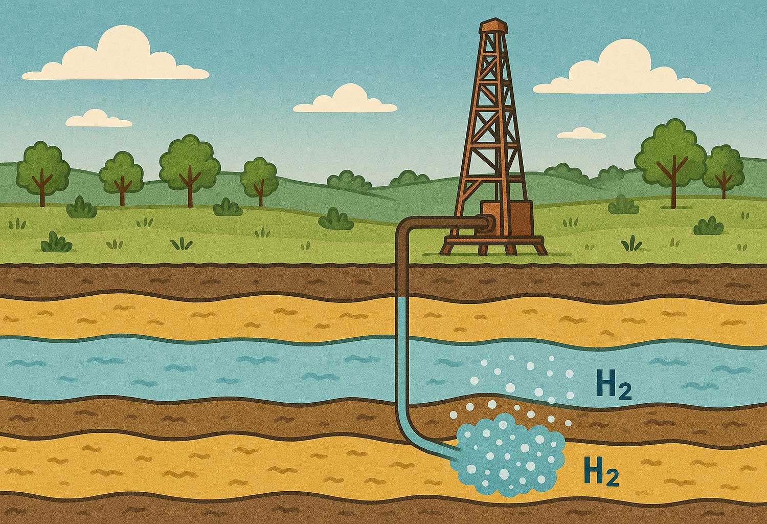De l'hydrogène naturel dans le Sud-Ouest ? L'exploration va bientôt commencer !