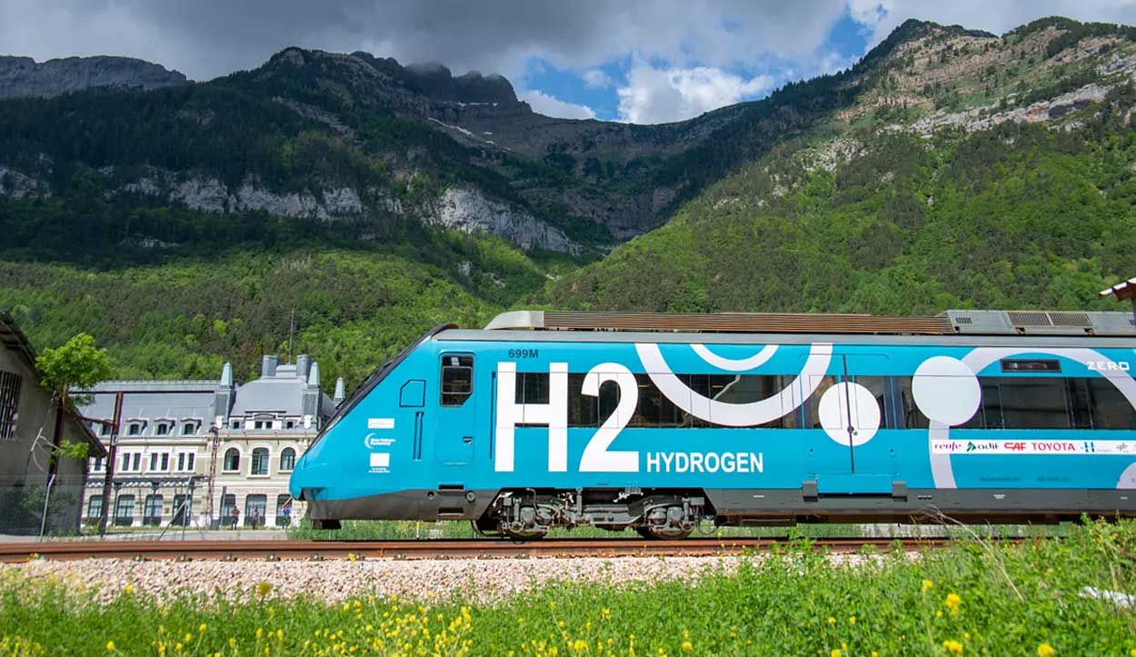 Fini le diesel ! En Espagne, ces trains pourraient bient&ocirc;t carburer &agrave; l'hydrog&egrave;ne vert