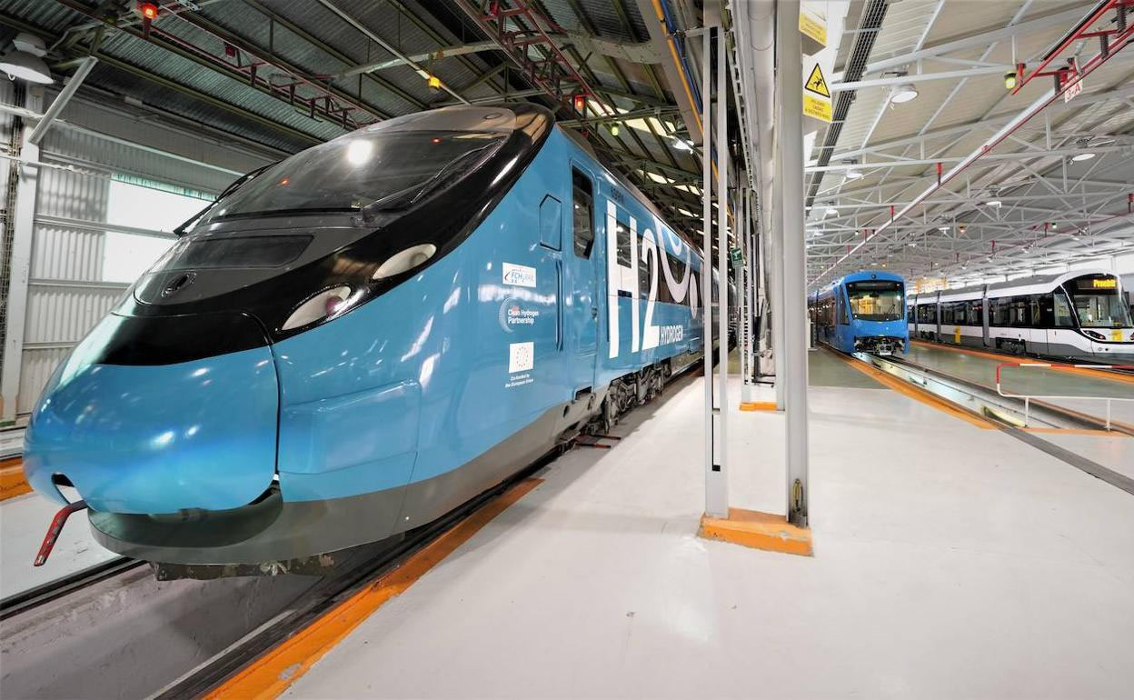Un premier train à hydrogène en test sur le réseau ferré espagnol