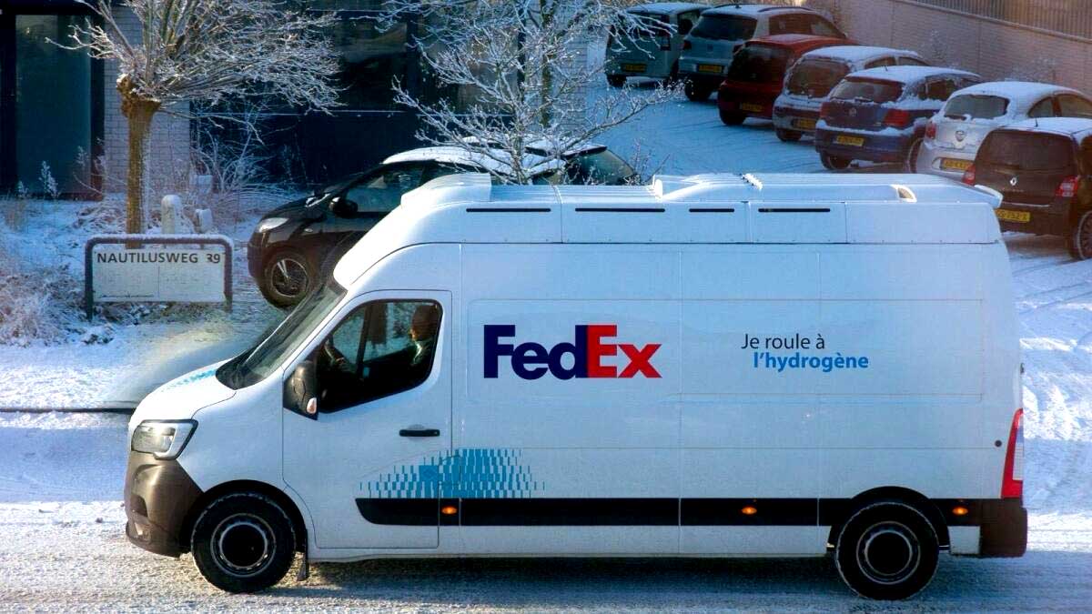 FedEx Express teste le Renault Master à hydrogène