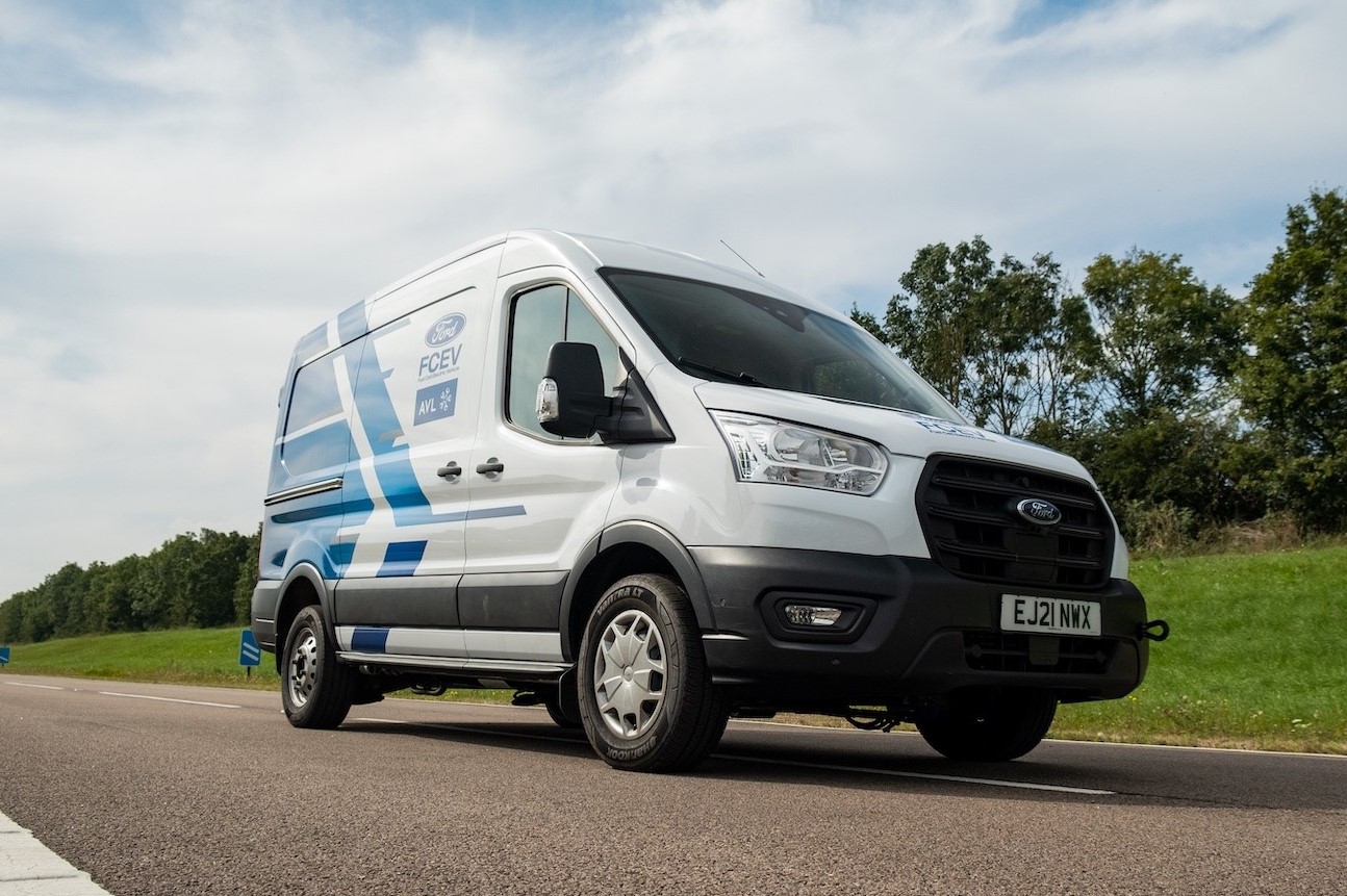 Utilitaire : Ford va tester ses premiers e-Transit à hydrogène