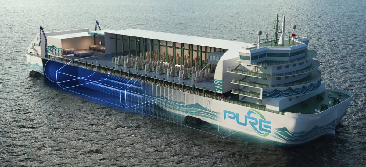 Fresh : Une solution flottante pour fournir de l'hydrogène vert