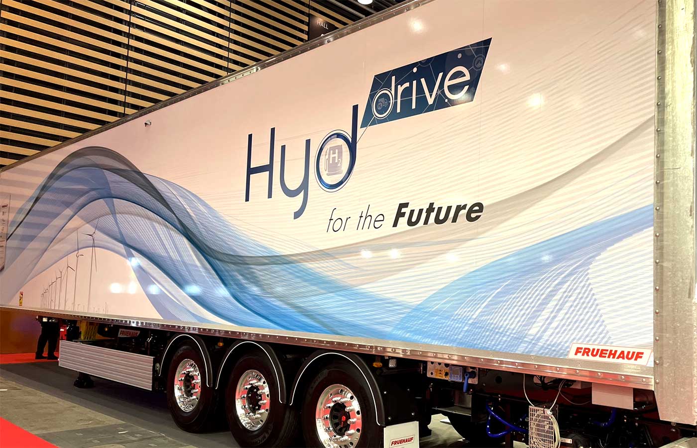La remorque à hydrogène Hyd-Drive en première mondiale à Solutrans