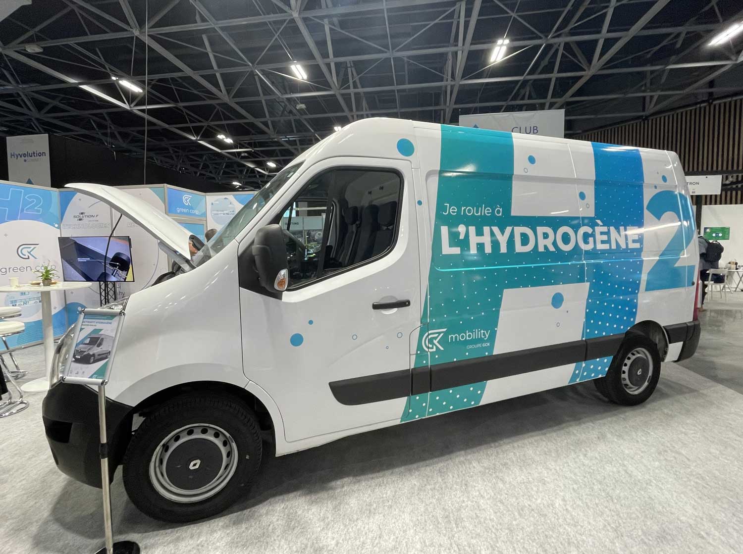 Utilitaire hydrogène : le Renault Master H2 Evo de GCK en détail