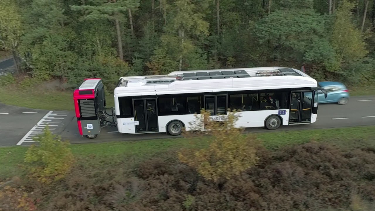 Un prolongateur à hydrogène pour autobus et autocars électriques