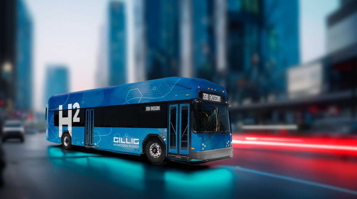 Bus hydrogène : l'américain Gillig se lance avec Ballard