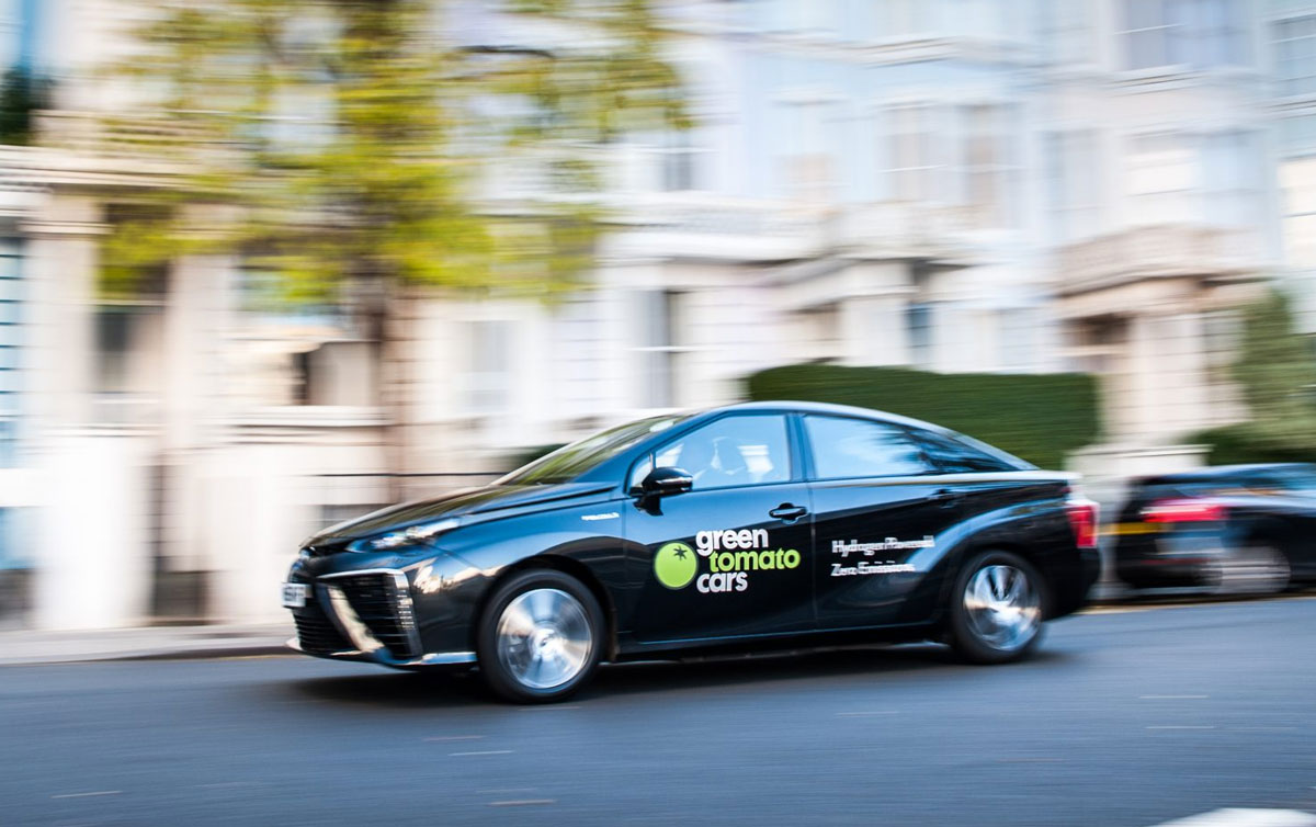 La Toyota Mirai dépasse le million de kilomètres à Londres