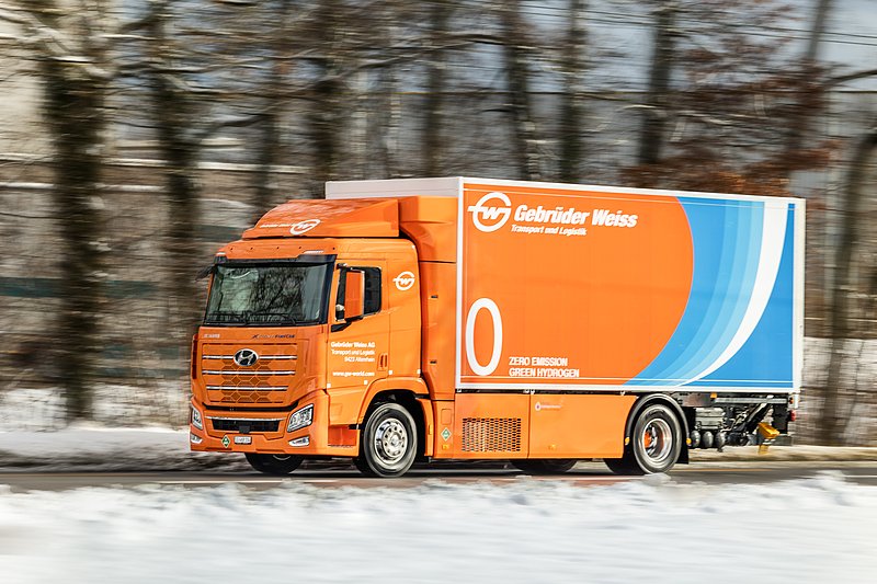 En Suisse, Gebruder Weiss teste son premier camion à hydrogène avec Hyundai
