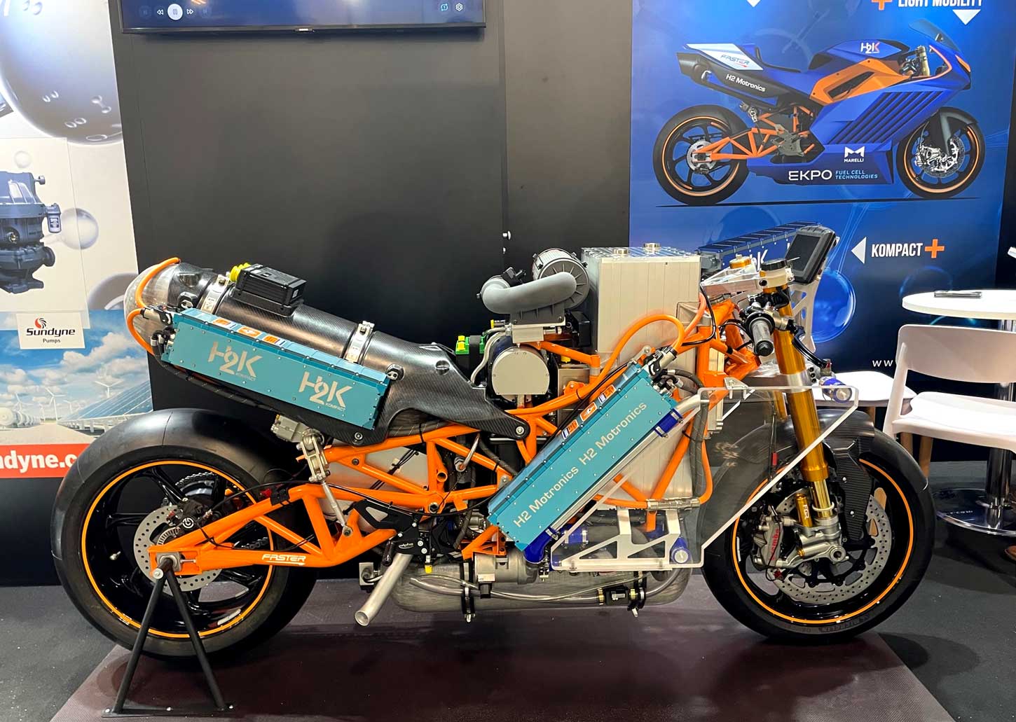 H2-K : la première moto hydrogène au monde est française