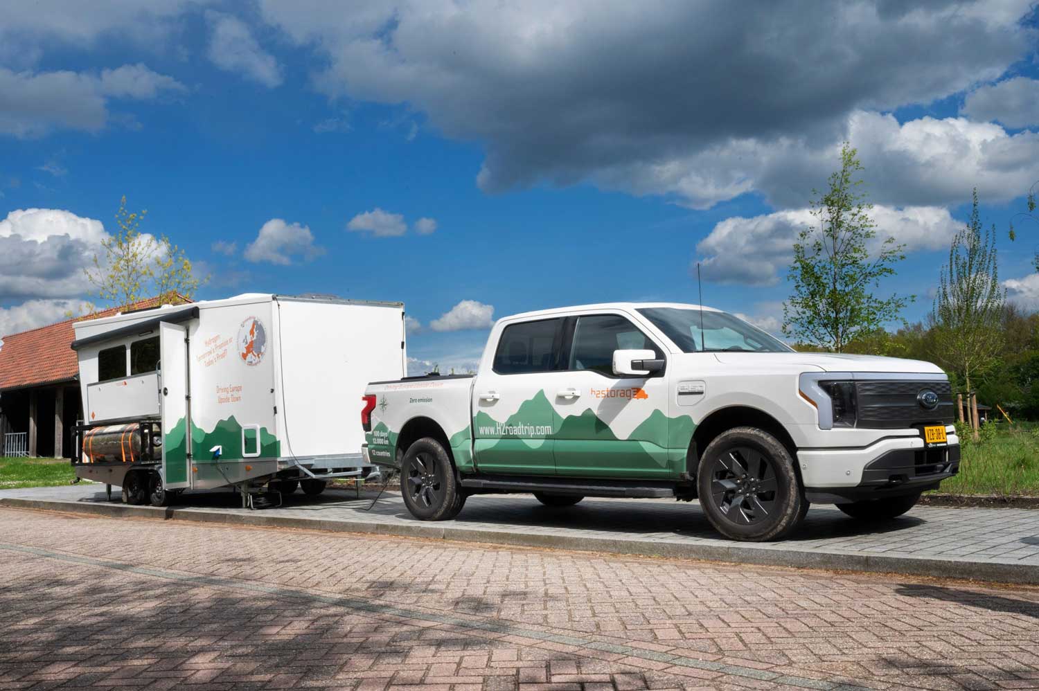 Avec cette caravane à hydrogène, les longs trajets en voiture électrique ne seront plus un problème