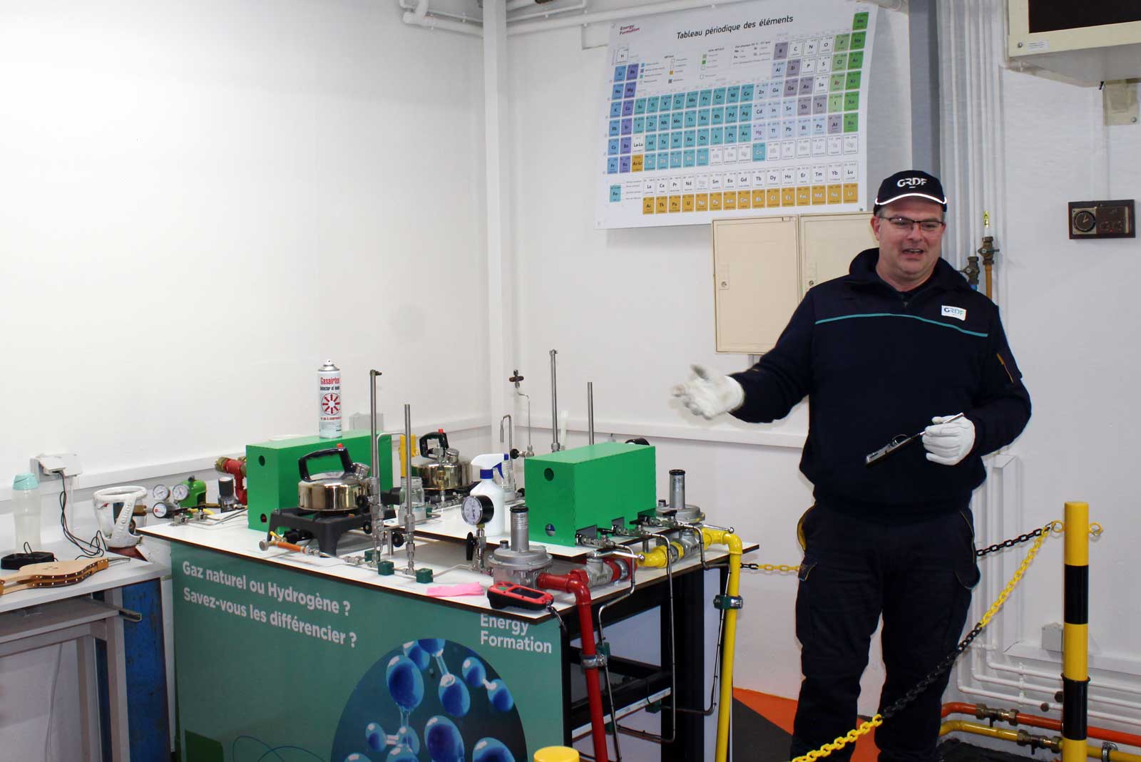 Energy Formation inaugure sa plateforme pédagogique hydrogène