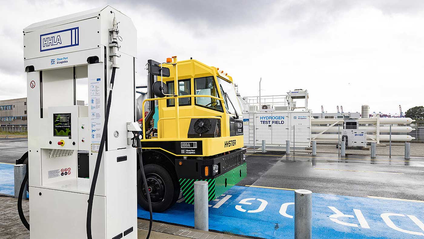 Une première station hydrogène pour le port d'Hambourg