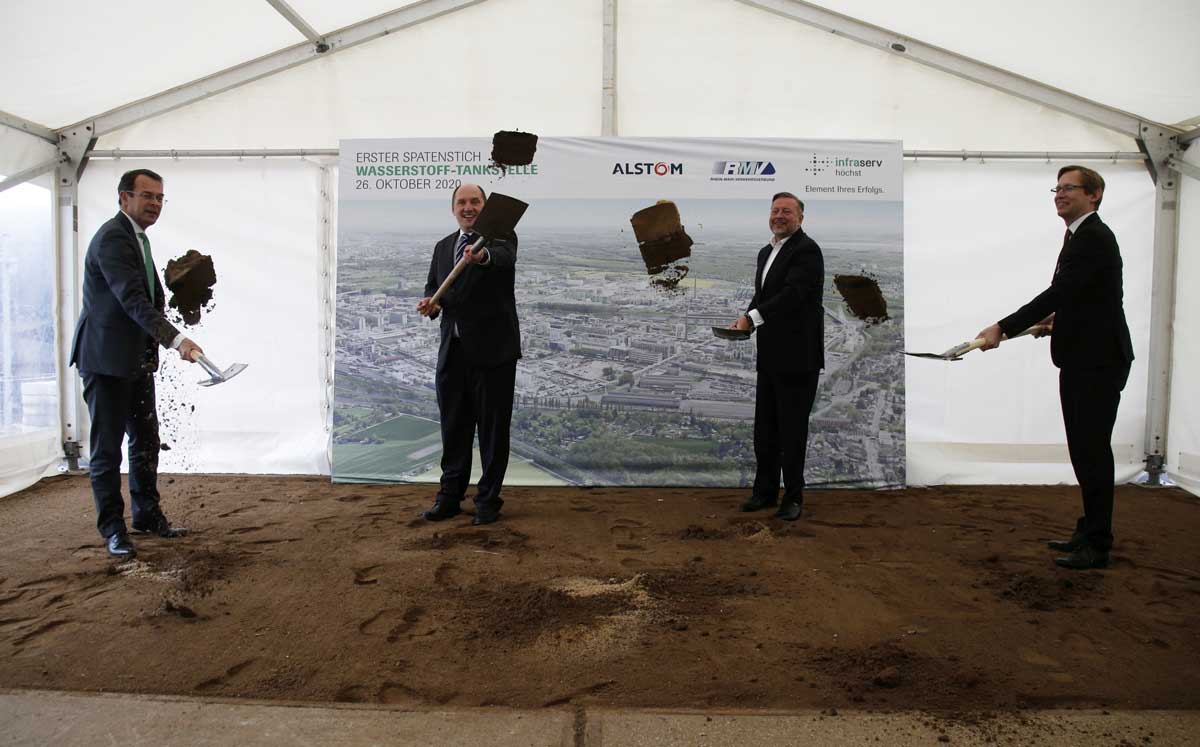 Train à hydrogène : une première station pour le Land de Hesse