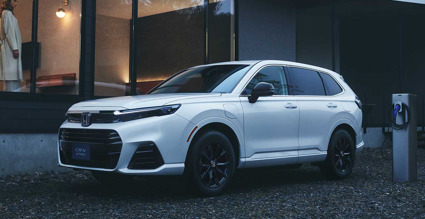 Honda CR-V e :FCEV : la nouvelle voiture à hydrogène arrive au Japon