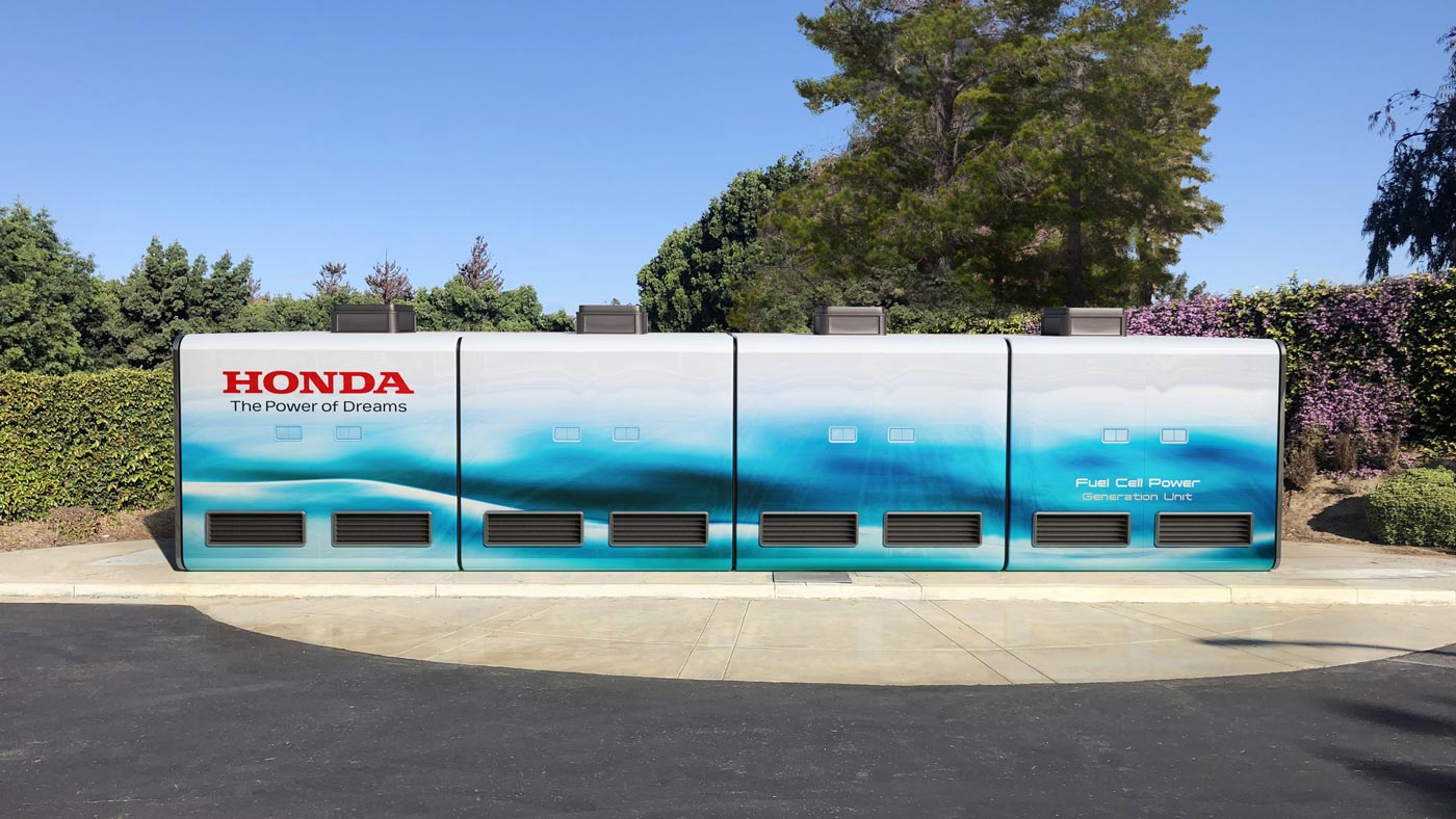 Hydrogène : Honda se lance dans les générateurs stationnaires