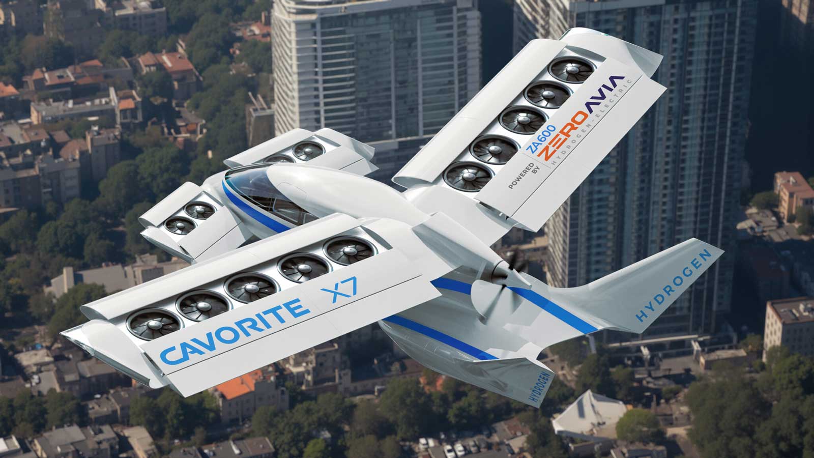 ZeroAvia et Horizon Aircraft s'unissent autour de l'eVTOL hydrogène