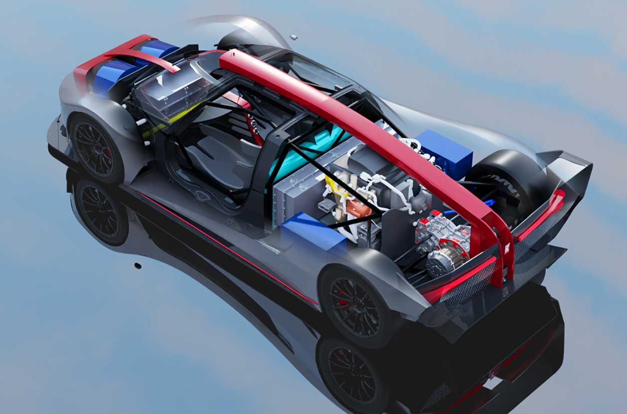 HVS se lance dans la voiture de course à hydrogène