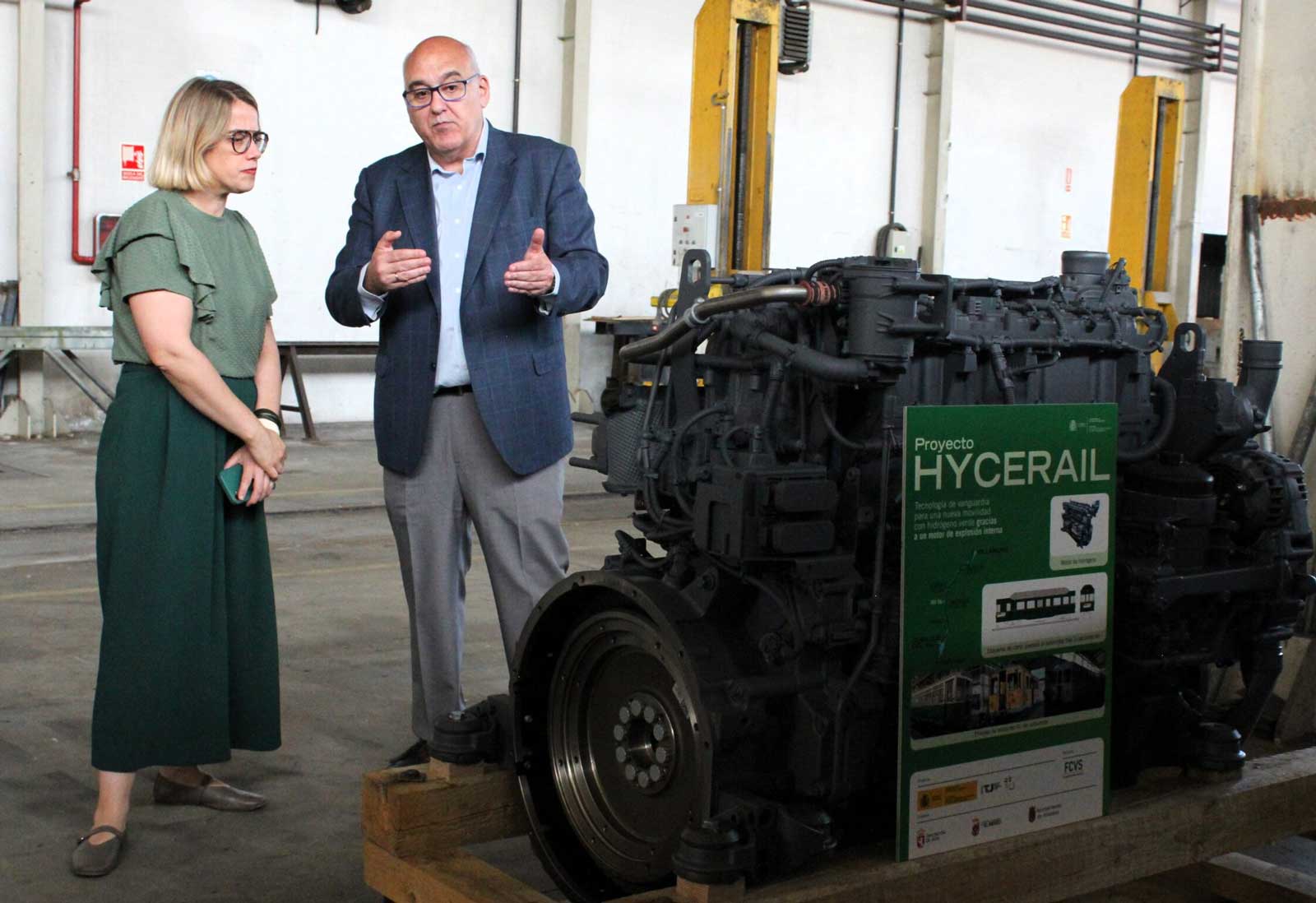 Hycerail : un autorail &agrave; moteur hydrog&egrave;ne pour d&eacute;carboner le ferroviaire espagnol