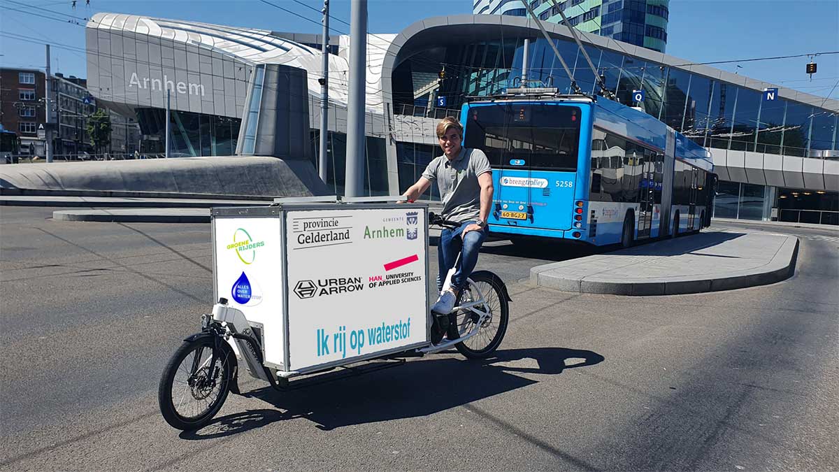 HydroCargo : le vélo cargo à hydrogène