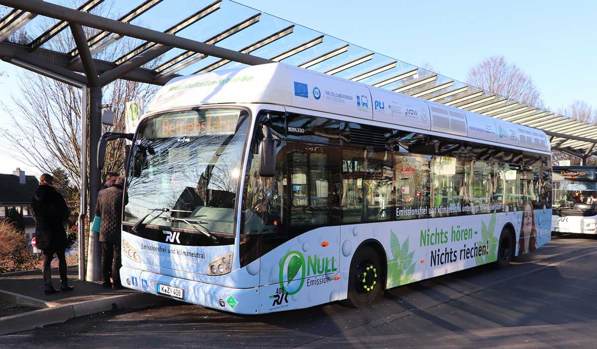 En Allemagne, la région métropolitaine de Cologne inaugure 35 bus à hydrogène