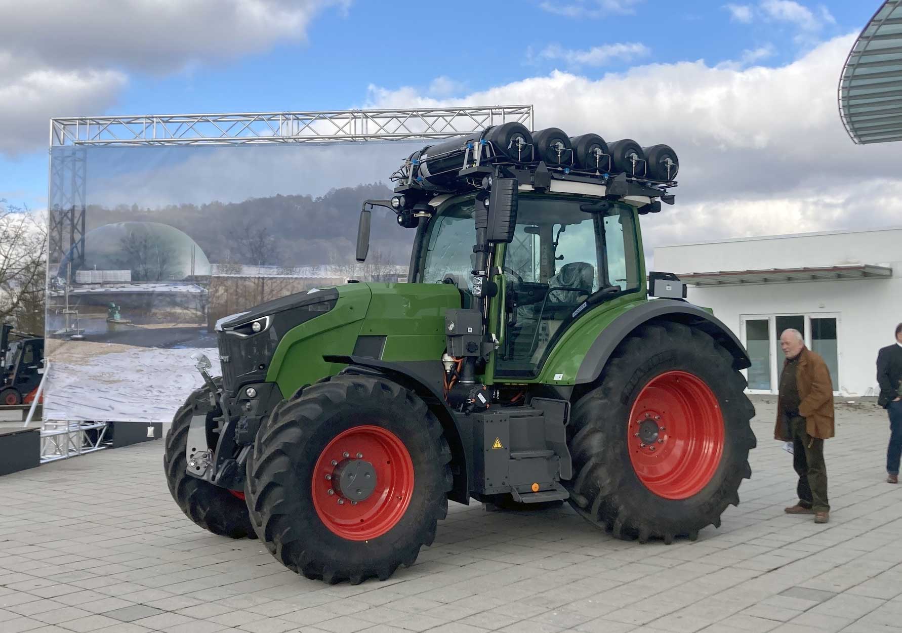 Fendt présente son premier tracteur agricole à hydrogène