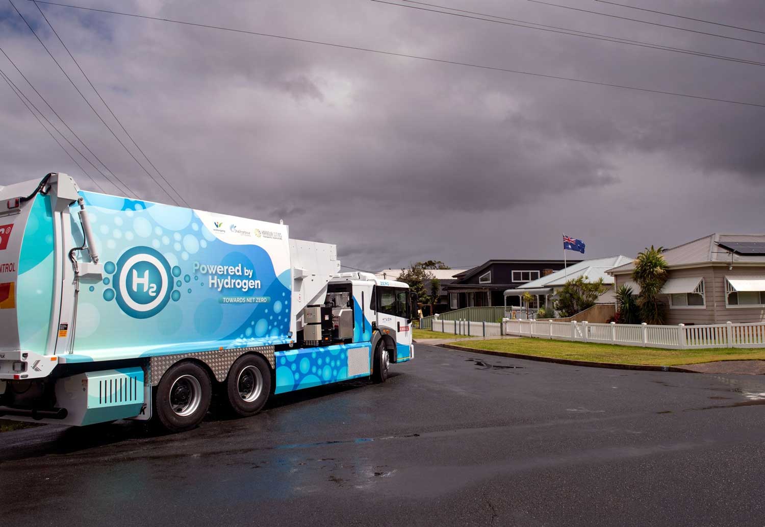 Hyzon teste une première benne à ordures à hydrogène en Australie
