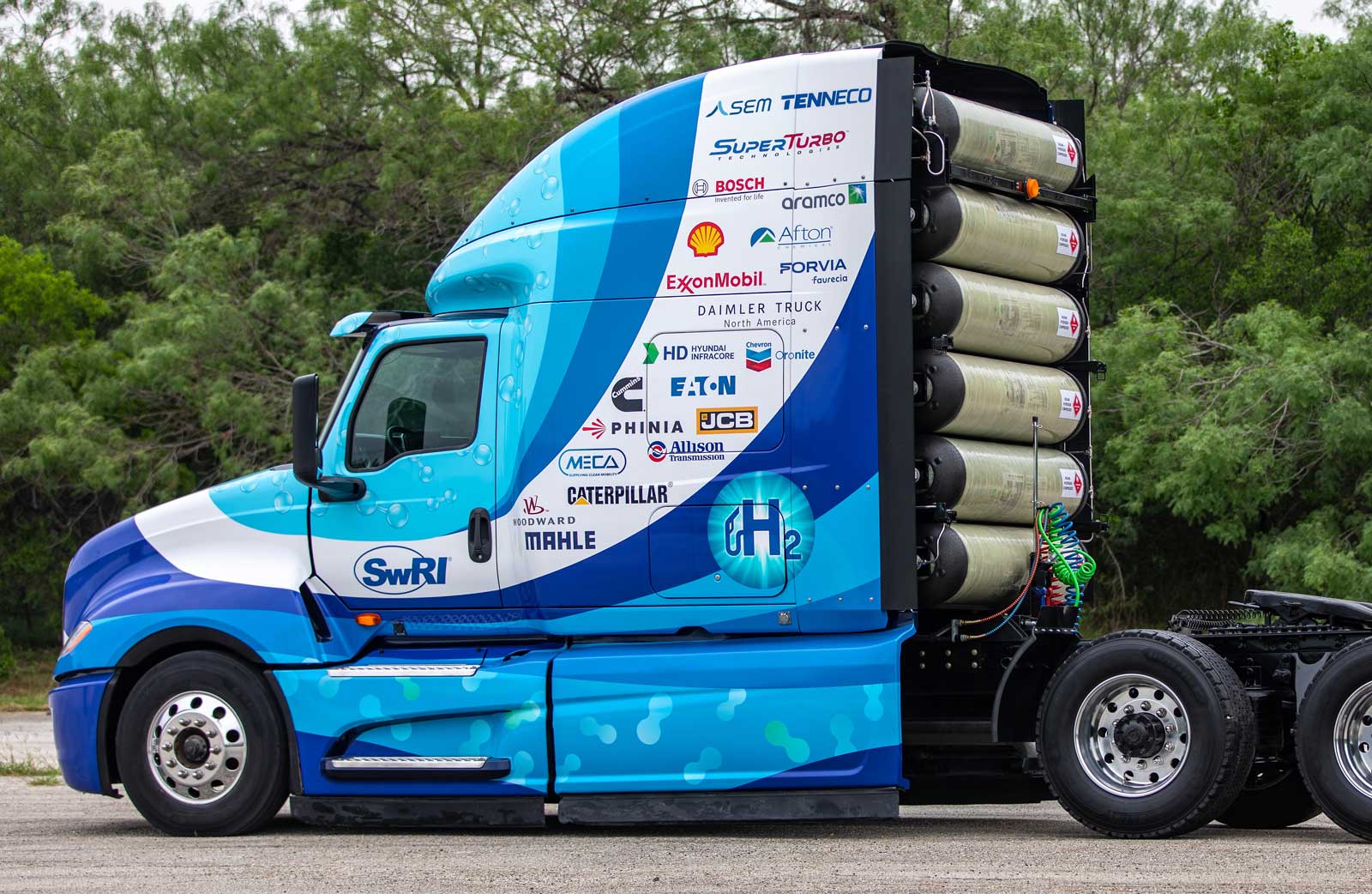 Ce moteur à hydrogène pour poids-lourds est proche du zéro-émission