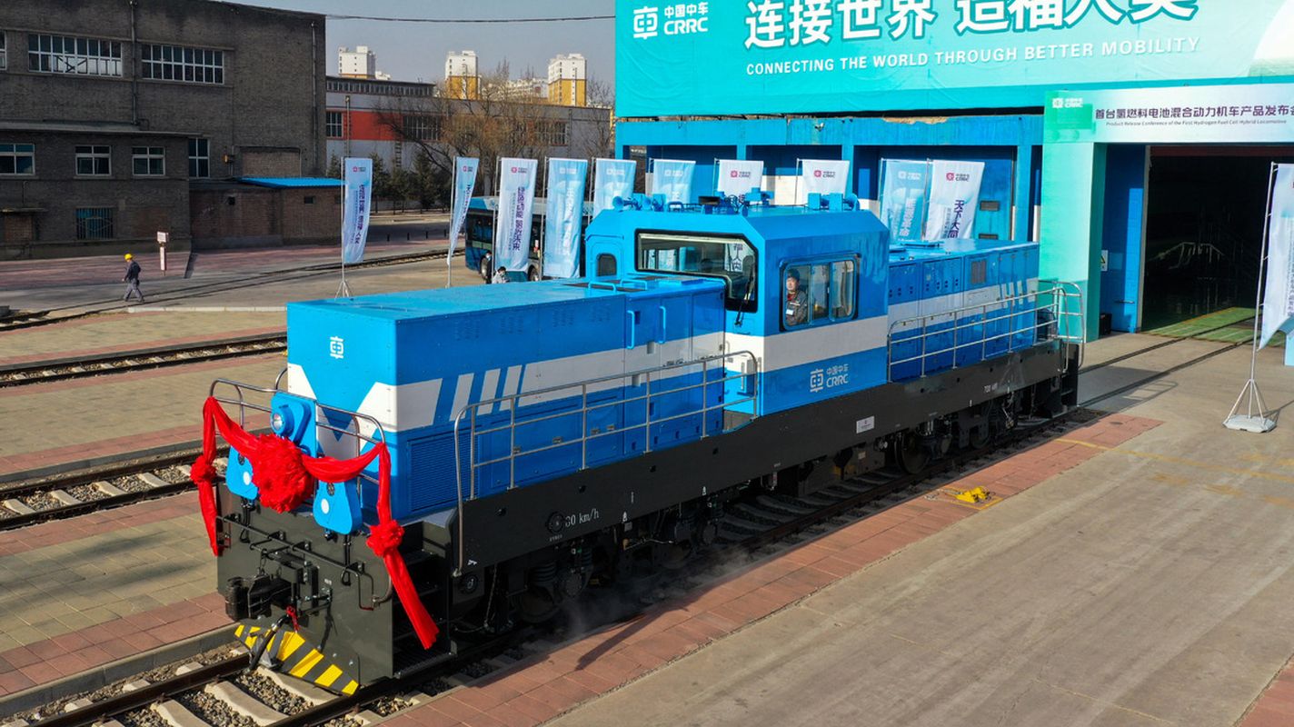 La Chine teste sa première locomotive à hydrogène
