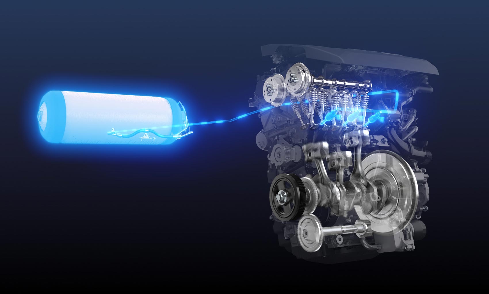 Pour contrer l'électrique, Toyota imagine un moteur hydrogène refroidi à l'eau