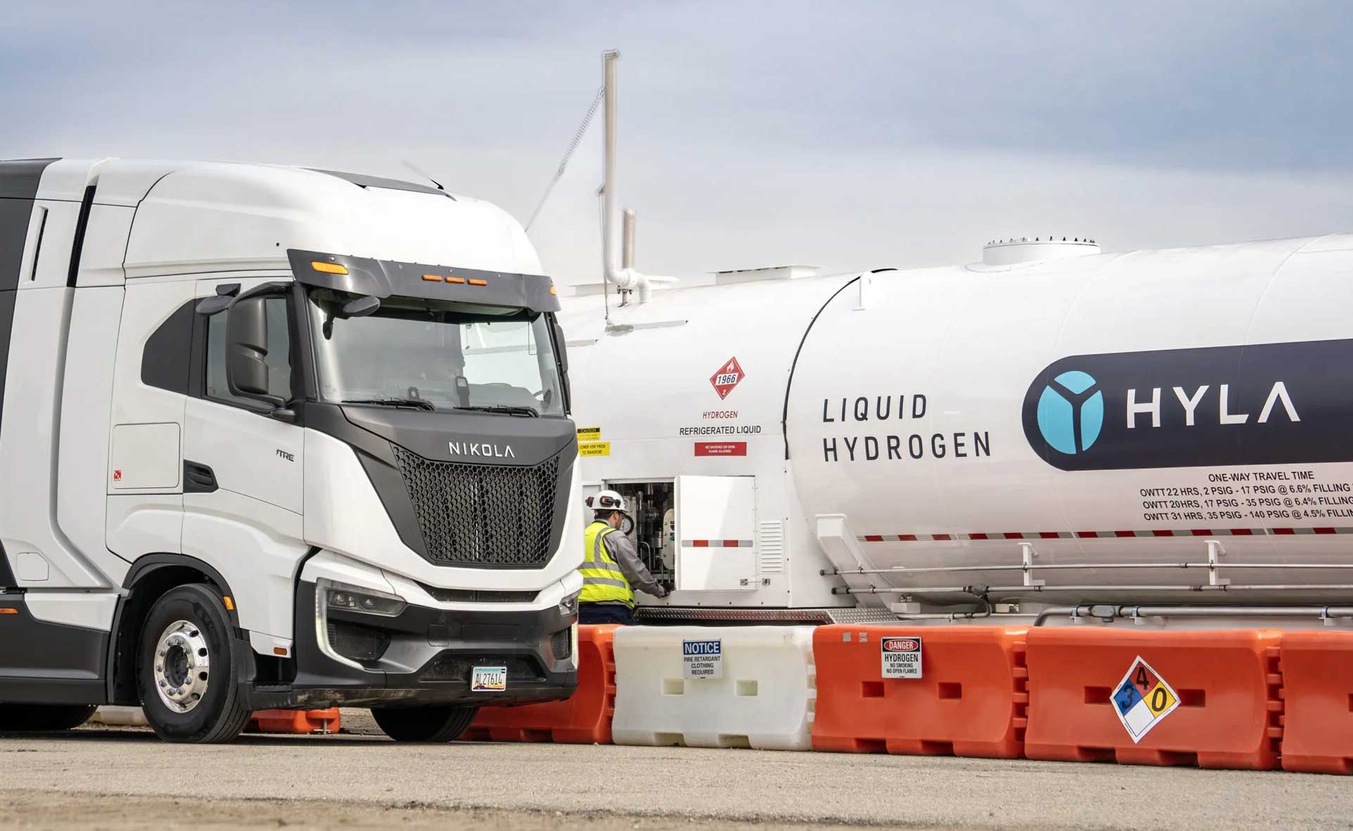 Nikola ouvre sa première station hydrogène