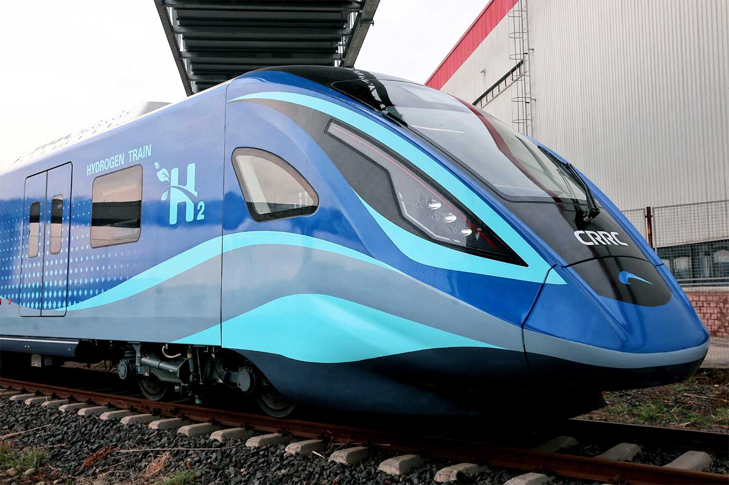 La Chine lance son nouveau train à hydrogène !