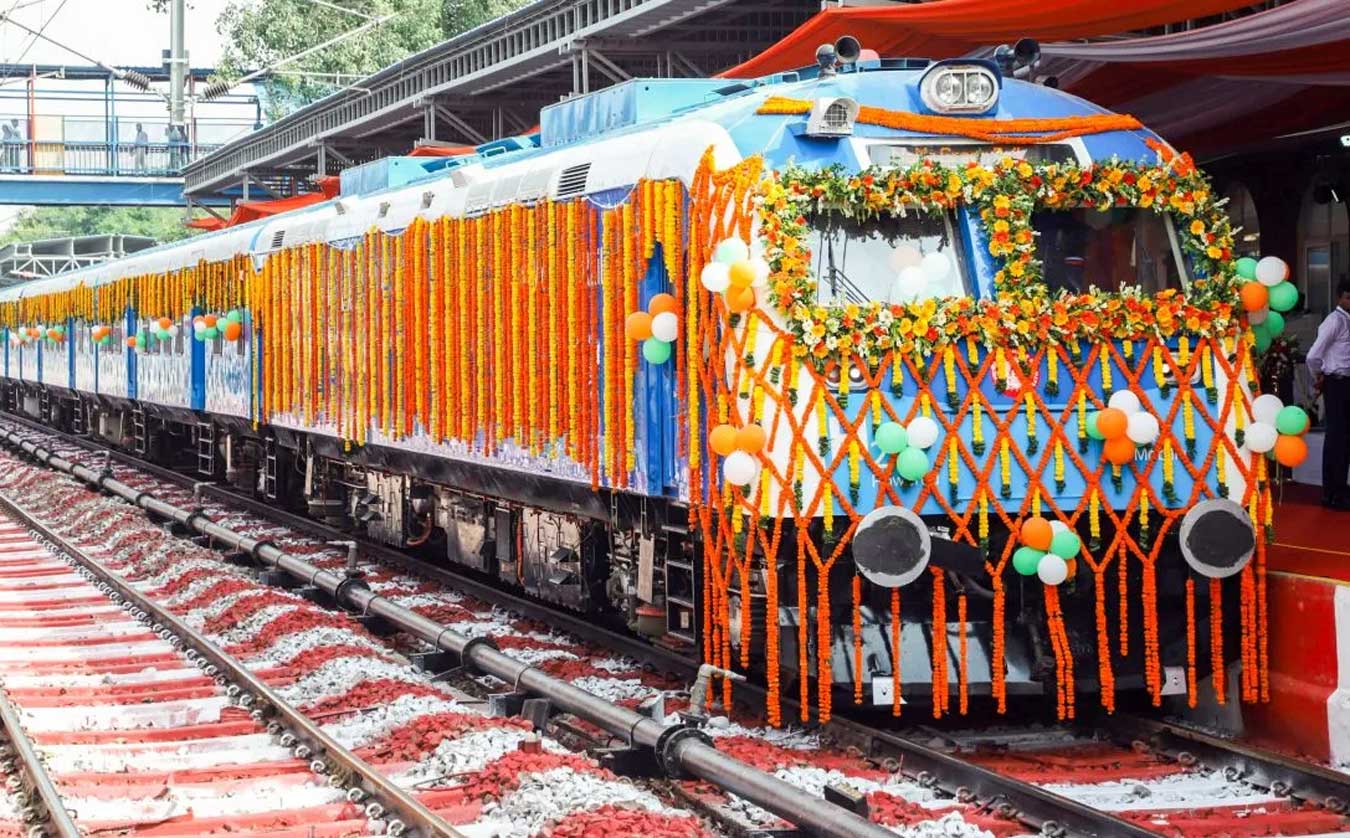 L'Inde passe &agrave; l'hydrog&egrave;ne avec un train 100 % local