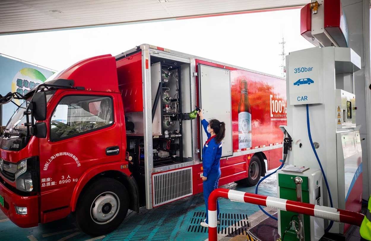P&eacute;ages gratuits, subventions... cette ville chinoise sort l'artillerie lourde pour relancer la mobilit&eacute; hydrog&egrave;ne