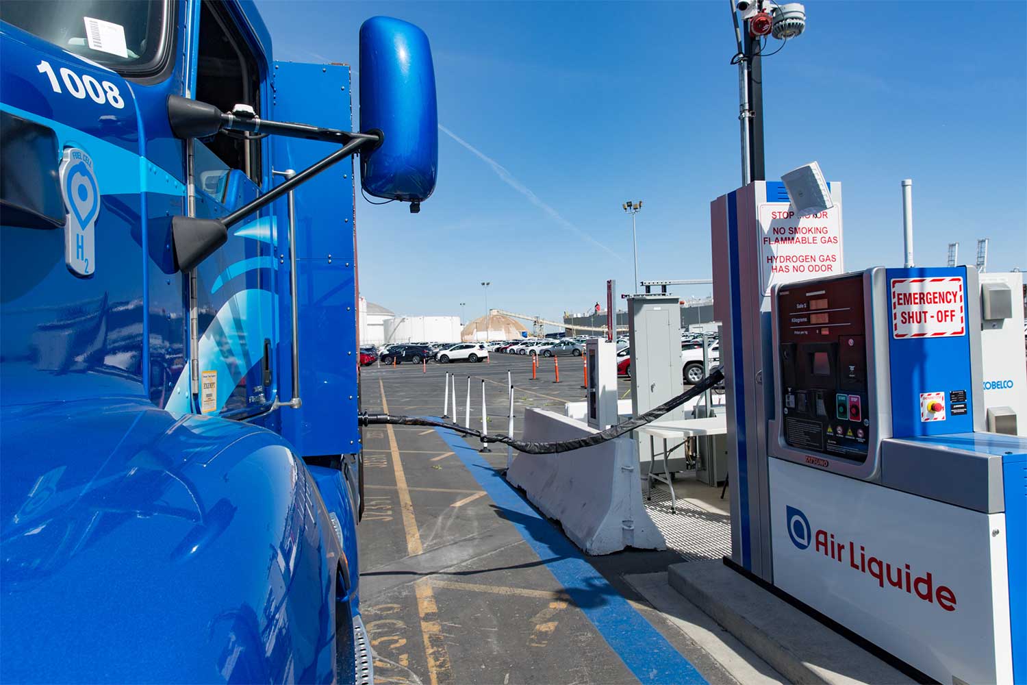 La première station hydrogène pour poids lourds de France ouvrira en avril