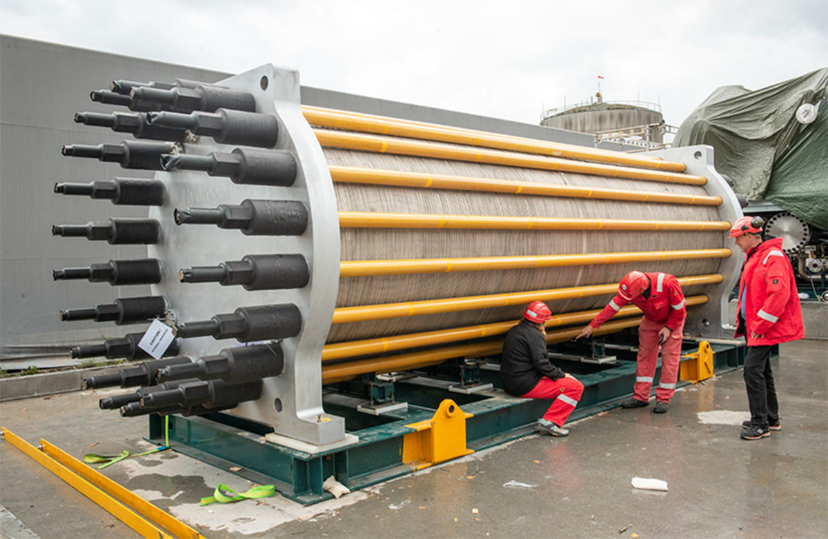 Le plus grand électrolyseur du monde en cours d'installation en Norvège