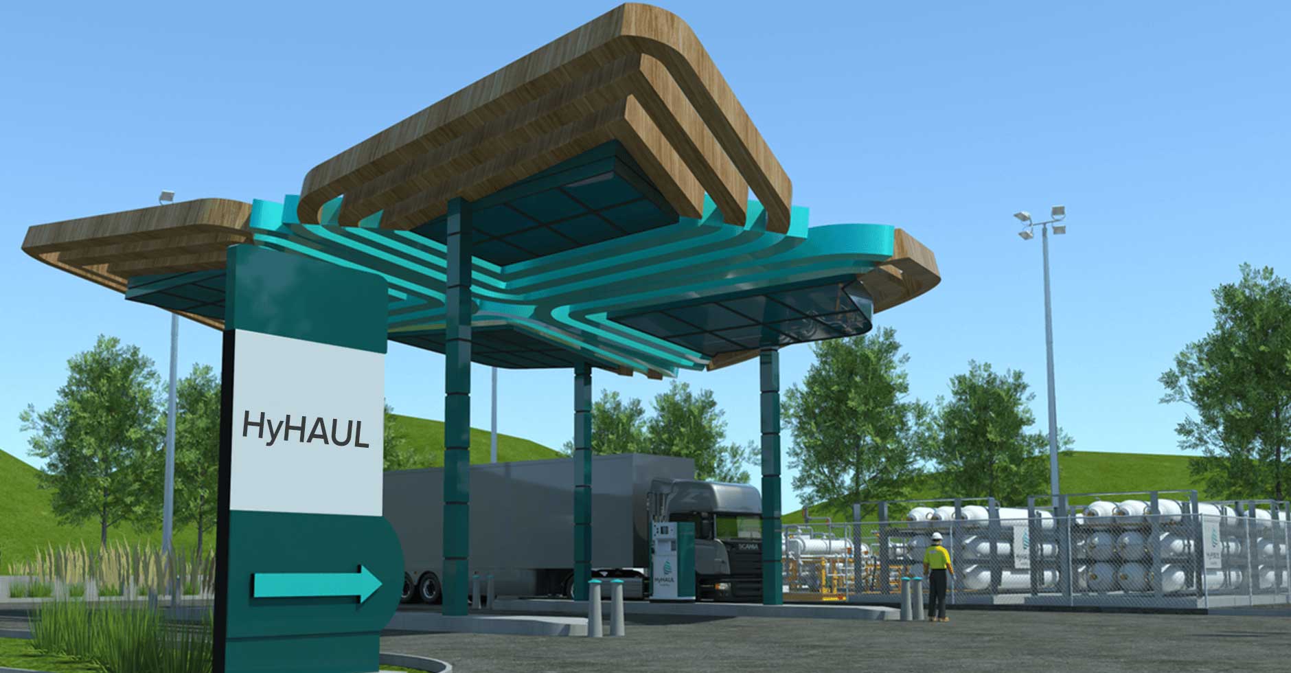 Un premier corridor hydrogène pour poids lourds au Royaume-Uni