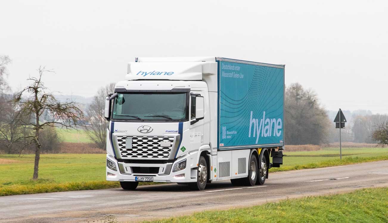 Hyundai liefert seinen ersten Wasserstoff-Lkw nach Deutschland