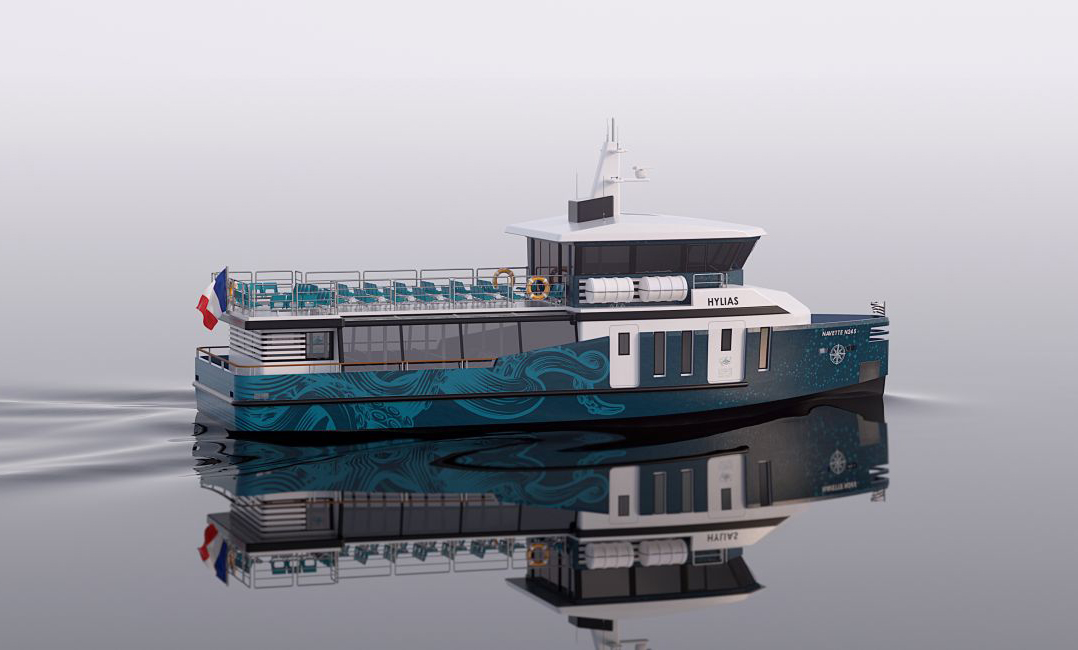 Hylias : un bateau à hydrogène pour le golfe de Morbihan en 2023
