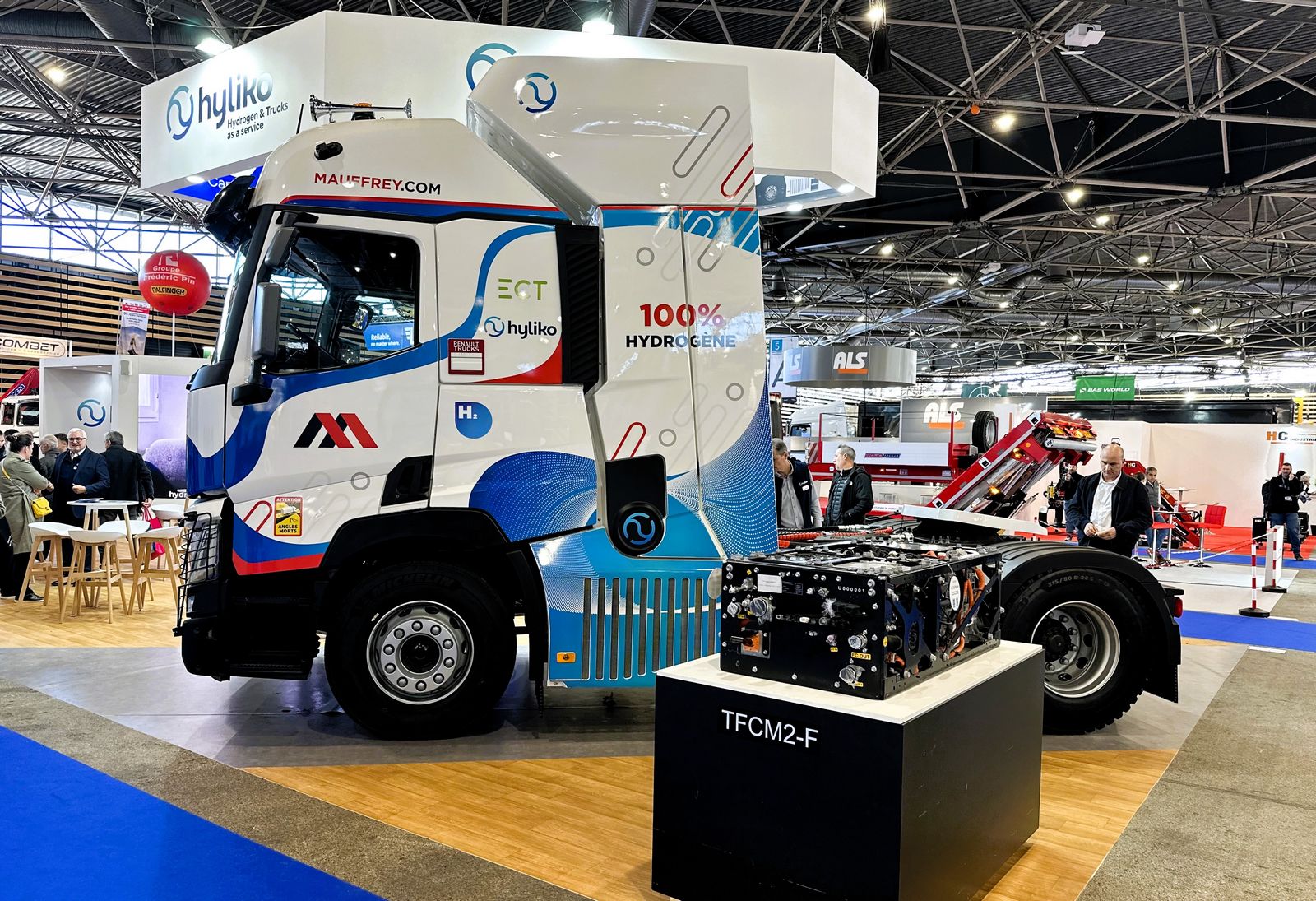 A Solutrans, Hyliko pr&eacute;sente la seconde g&eacute;n&eacute;ration de son camion hydrog&egrave;ne