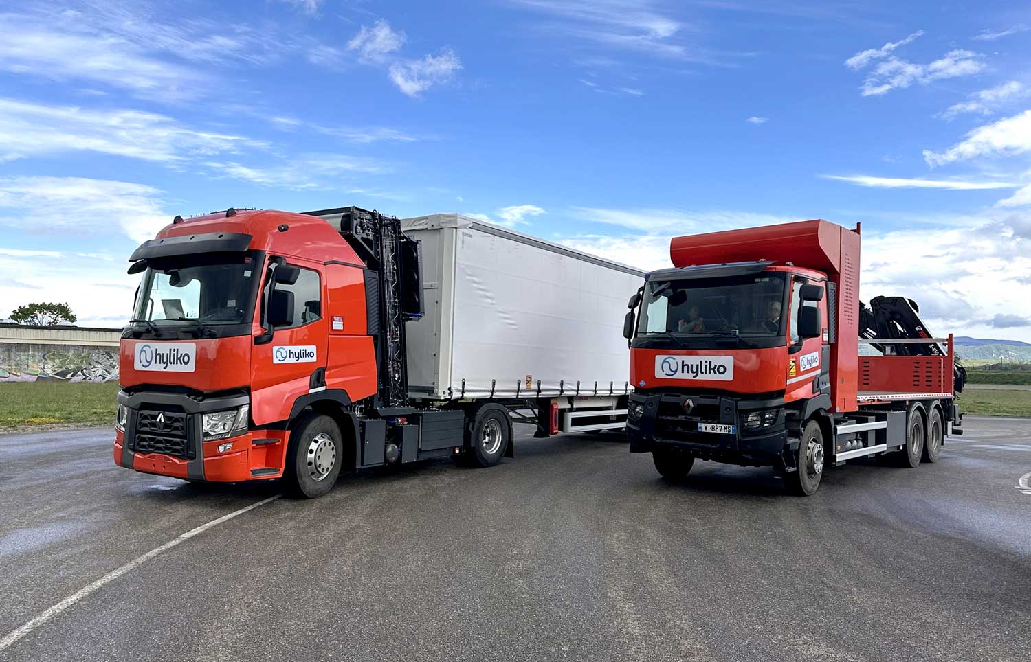 On a testé les premiers camions hydrogène Hyliko